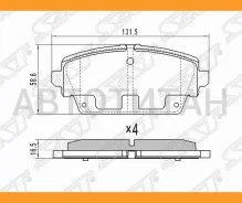 ������� ��������� (�������) Nissan Almera 95-00 / Primera 01-08 / Tino 98-06, �������� ST41060AV126 ����