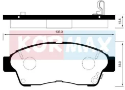 ������� ��������� Toyota (F0046374) Kormax [KBP057] KBP057 ����