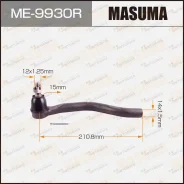���������� ������� ���� Civic Rus 12- RH Masuma, ������ ME9930R ����