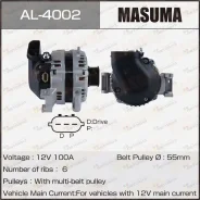 ��������� Mazda / LF-VE LF-VD L8-DE L3-VE L5-VE (12V/100A) Masuma AL4002 ����