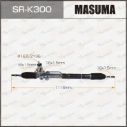 ����� ������� Hyundai Santa FE II 09- LHD (����� ���� ���) Masuma SRK300 ����