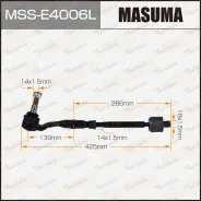 ���� � ������������ Masuma BMW 5-Series (F10), 7-Series (F02) LH Masuma, ����� MSSE4006L ����