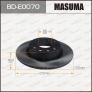 ���� ��������� Masuma, rear Volkswagen Touran, Skoda Octavia [��.2] Masuma, ������ BDE0070 ����