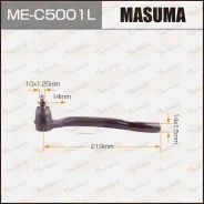 ���������� ������� ���� ��Masuma��Accord/CF9 LH Masuma, ����� MEC5001L ����