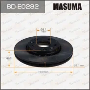 ���� ��������� Masuma, front Renault Duster I, Arkana 10- [��.2] Masuma, �������� BDE0282 ����