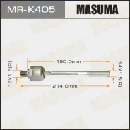 ���� ������� Masuma, ��� Hyundai Accent, KIA Rio, ���. MR-K405 MRK405 ����