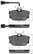 ������� ��������� �������� ������ �-� Volkswagen T4 96/Sharan 00/Galaxy R16 00 KOTL ���. 1369kt 1369KT ����