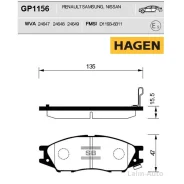 ������� �������� �������� Hagen Nissan Sunny B1598/Almera Classic 06 GP1156 ����