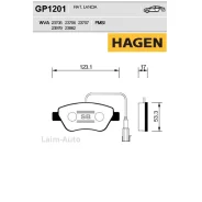 ������� ����. �������� Hagen FIAT Albea W/Sensor (Hagen) GP1201 ����