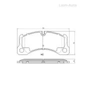 ������� �������� �������� VW Touareg 3.2-3.6i/3.0-5.0TDi 05, Porsche Cayenne 4.5-4.8i 02 FBP1829 ����
