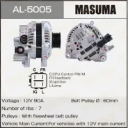 ��������� Masuma, Honda / R18A, R18A1, R18A2 (14V/80A) AL-5005 AL5005 ����