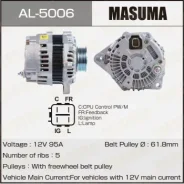 ��������� Masuma, Honda / L12B1, L12B2, L13Z1, L15A7 (14V/80A) AL-5006 AL5006 ����