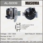 ��������� Masuma, Honda / K20A6, K20A8, K20Z2, K24Z4 (12V/100A) Masuma ������� AL-5009 | �������� �� ��, ������, 5 ����� | �������� �� 12 ��� | ������...