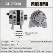 ��������� Masuma, Nissan / HR15DE (14V/100A) AL-2004 AL2004 ����