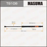 ���� ������� ��������� Masuma, L=551mm (1/40) T8108 T8108 ����