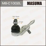 ������� ����� Masuma front low Toyota Highlander / ASU40, GSU45 09- LH MB-C1002L, ����� �������� MBC1002L ����
