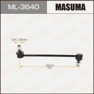 ������ ������������� (����) Masuma front Toyota Corolla Fielder / E12#, E14# ML-3640, �������� ML3640 ����