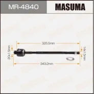 ������� ���� Masuma Nissan Terrano / R50 95-02 Masuma ������� MR-4840 | �������� �� ��, ������, 5 ����� | �������� �� 12 ��� | ������ � ������� | ����...