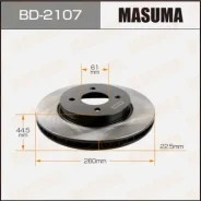 ���� ��������� Masuma, front Nissan AD, AD Expert/ VY12 06- [��.2] BD-2107, �������� BD2107 ����