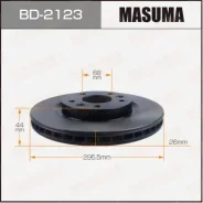 ���� ��������� Masuma, front Nissan X-Trail, Qashqai / T32, J11R [��.2] BD-2123, �������� BD2123 ����