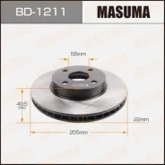 ���� ��������� Masuma, front Toyota Corolla, Fielder/ NZE12#, ZZE12# [��.2] BD-1211, �������� BD1211 ����