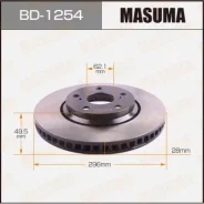 ���� ��������� Masuma, front Toyota Alphard, Vellfire / GGH25W, AGH35W [��.2] BD-1254, �������� BD1254 ����