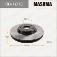 ���� ��������� Masuma, front Toyota Harrier/ ACU1#, MCU1#, SXU1# [��.2] BD-1216, �������� BD1216 ����