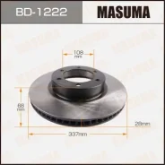 ���� ��������� Masuma, front Toyota Prado / GRJ12#, KDJ12#, RZJ12# BD-1222, �������� BD1222 ����