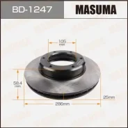 ���� ��������� Masuma, front Toyota LAND Cruiser/ FJ80L [��.2] BD-1247, �������� BD1247 ����