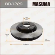 ���� ��������� Masuma, front Toyota RAV4 / ACA3#, GSA33 [��.2] BD-1229, �������� BD1229 ����