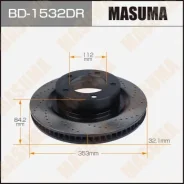 ���� ��������� Masuma, ��������������� front Toyota Sequoia / UPK60L RH BD-1532DR, ������ �������� BD1532DR ����