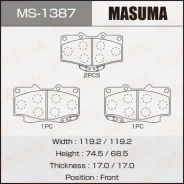 ������� �������� Masuma, AN-458WK, NP1098, P83009 front (1/12) MS-1387, �������� MS1387 ����