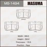 ������� �������� Masuma, AN-699WK, NP1145, P83073 rear (1/16) MS-1494, ������ MS1494 ����