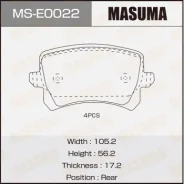 ������� �������� Masuma, P85109 rear (1/12) MS-E0022, ������ MSE0022 ����