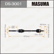 ������ � ����� Masuma, Mitsubishi Outlander. ASX / CW5W, GA2W RH DS-3001, ������ DS3001 ����