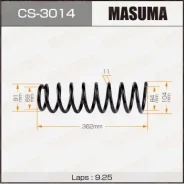 ������� �������� Masuma rear Lancer / CY2A.2WD. RUS CS-3014, ������ CS3014 ����