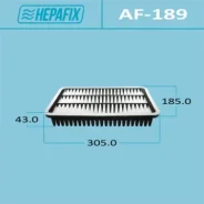 ��������� ������ A-189 Hepafix (1/40) Hepafix ������� AF-189 | �������� �� ��, ������, 5 ����� | �������� �� 12 ��� | ������ � ������� | ������� AF-18...