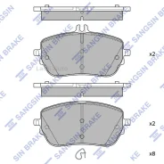 ������� ��������� �������� �������� MB W177/W247/X118/C118 04 SP4498 SP4498 ����