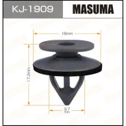 ������ �������� ������� ������ Masuma, ��� Subaru, ���. KJ-1909 ��������� �� �������� 50 �� KJ1909 ����