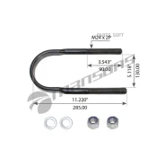 ��������� ! M24x2x90 130/285-U � ������� � ������� ROR Mansons 800042 800042 ����