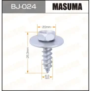 ������� Masuma BJ-024 6.3x25.3�� (OEM 90159-60383), 10 �� BJ024 ����