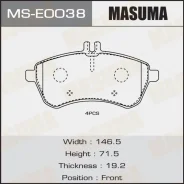 ������� ��������� �������� Masuma ��������, �������� �� ��� (4 ��), ���. MS-E0038 MSE0038 ����