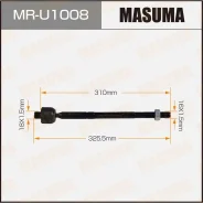 ������� ���� Masuma OPEL Insignia-A 08-17 MRU1008 ����
