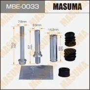 ����������� ������������ ���������� �������� Masuma, front, �������� MBE0033 ����