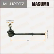 ������ ������������� (����) Masuma, ������, ��� Ford Kuga, ���. ML-U2007 MLU2007 ����