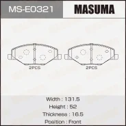 ������� ��������� �������� Masuma, ��������, ��� Skoda Rapid / Fabia, Volkswagen Polo, �������� �� ��� (4 ��), ���. MS-E0321 MSE0321 ����