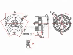 ����� ��������� ������ Mercedes-Benz 190 82-94 ST-94-0038 ST940038 ����