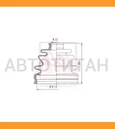 ������� ���� (�������� ��� ������) 23x91,5x99 ASBT2114 ����