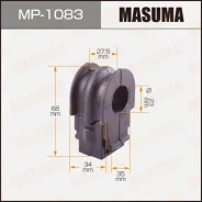 ������ ������������� Masuma /front/ Qashqai, JUKE 06- [��.2] MP-1083, �������� MP1083 ����