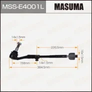 ���� � ������������ Masuma BMW 1-Series (F20), 3-Series (F34) LH Masuma ������� MSS-E4001L | �������� �� ��, ������, 5 ����� | �������� �� 12 ��� | ��...